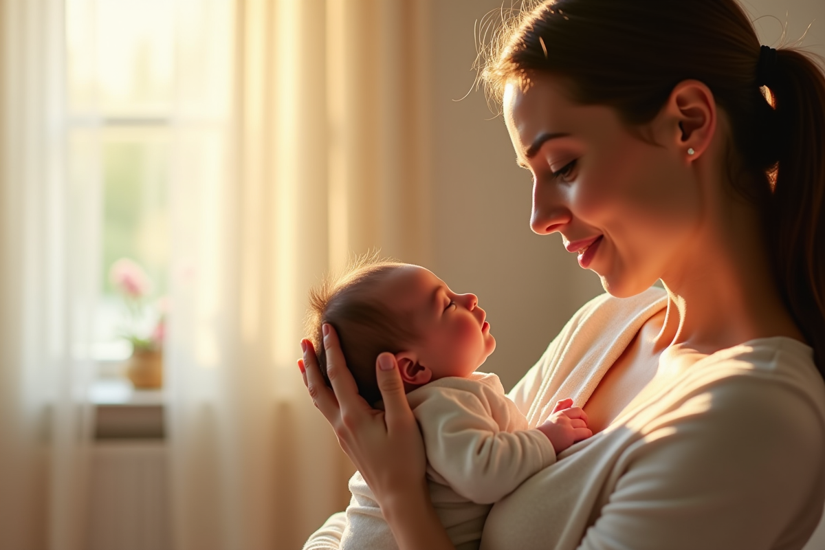 bébé calme