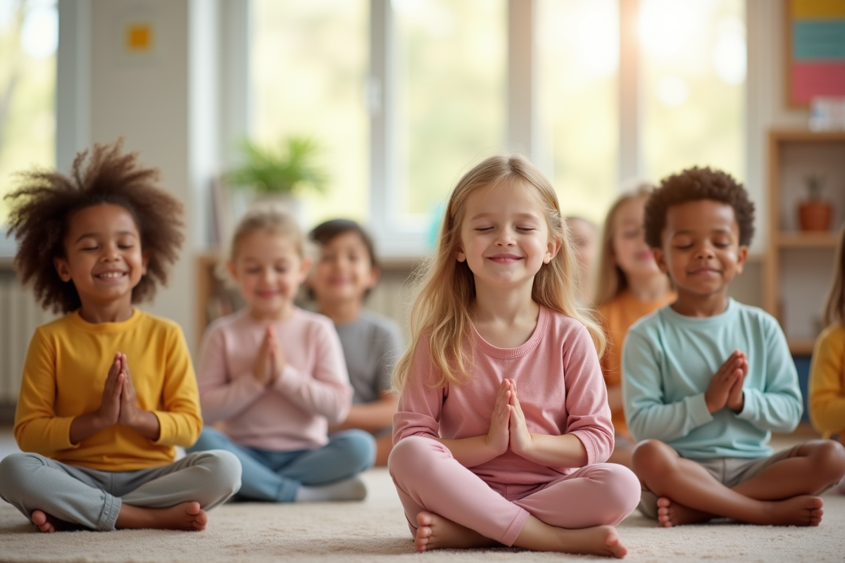Méditation pour enfants : techniques et bienfaits pour initier les plus jeunes