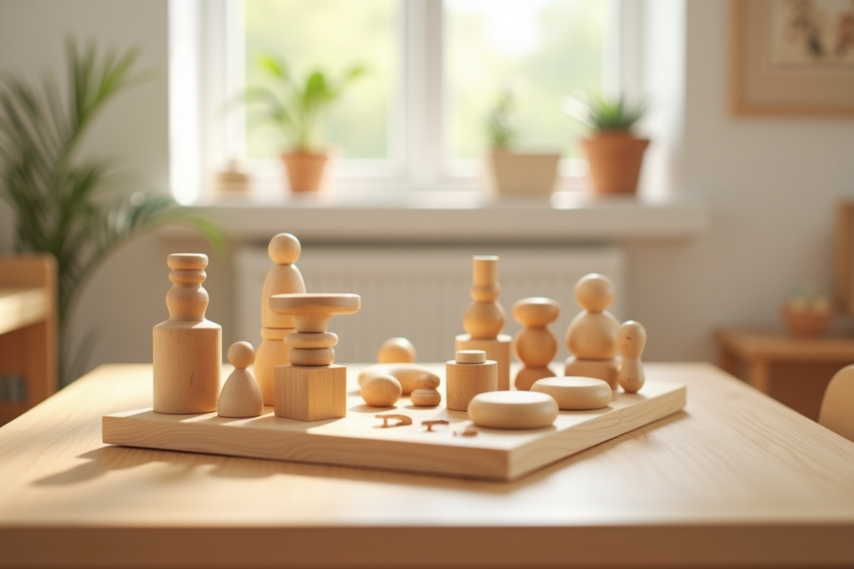 Les jouets Montessori et leur absence de couleurs : une approche pédagogique expliquée
