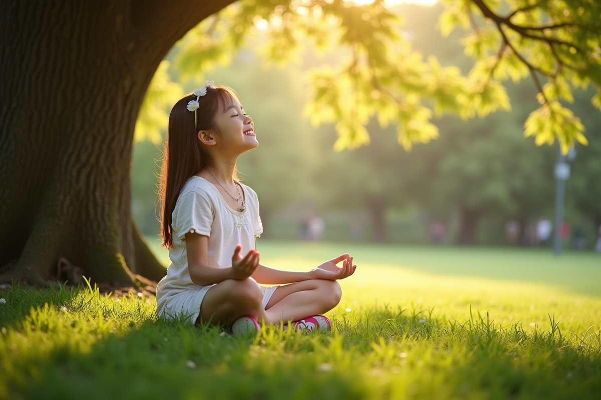 enfants méditation